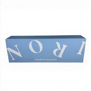 Open Box Nori Press Handheld Steamer Iron White Handheld Steam Iron N2-1BL